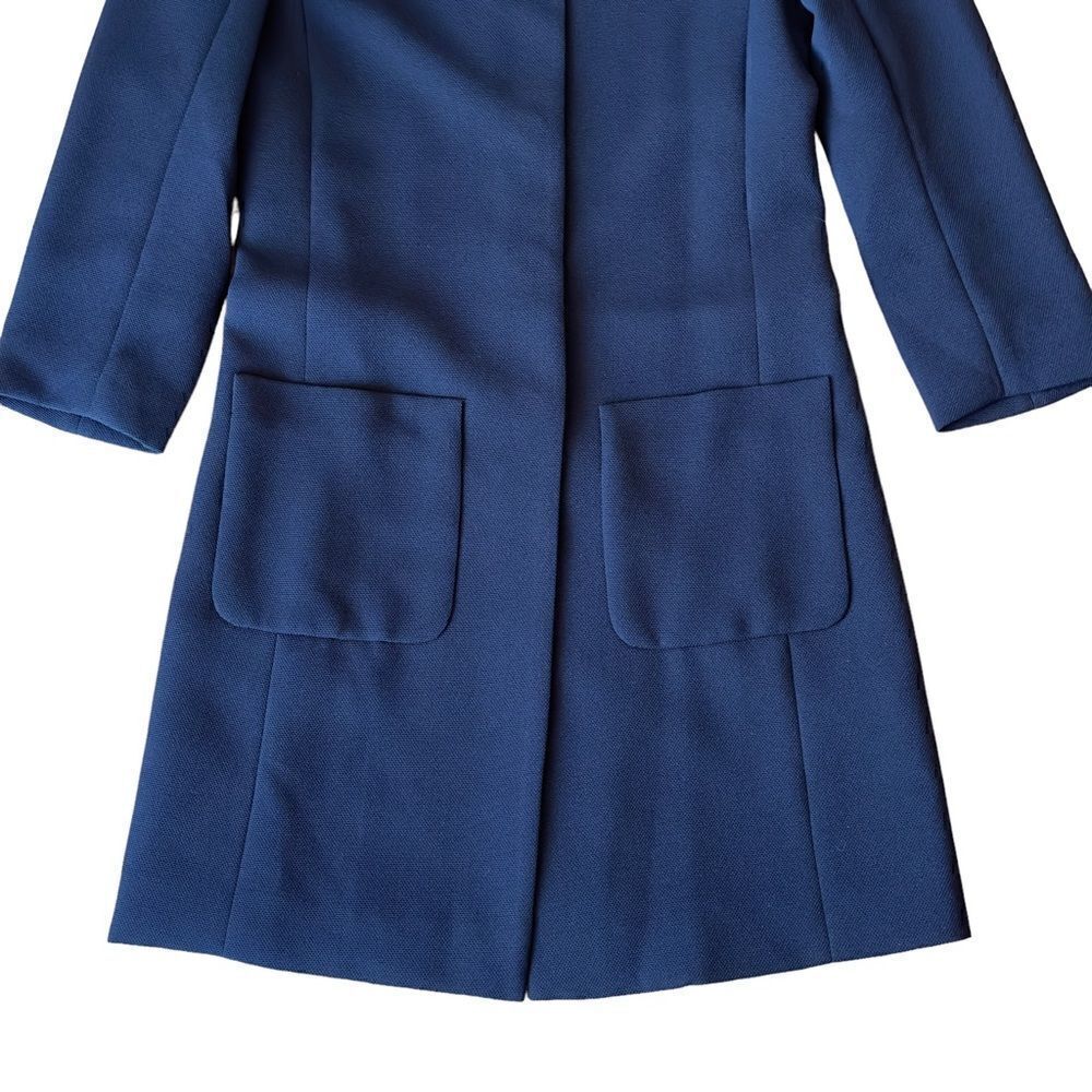 A/X Armani Exchange Round Collar Tunic Blazer Navy XSMALL - Picture 5 of 16